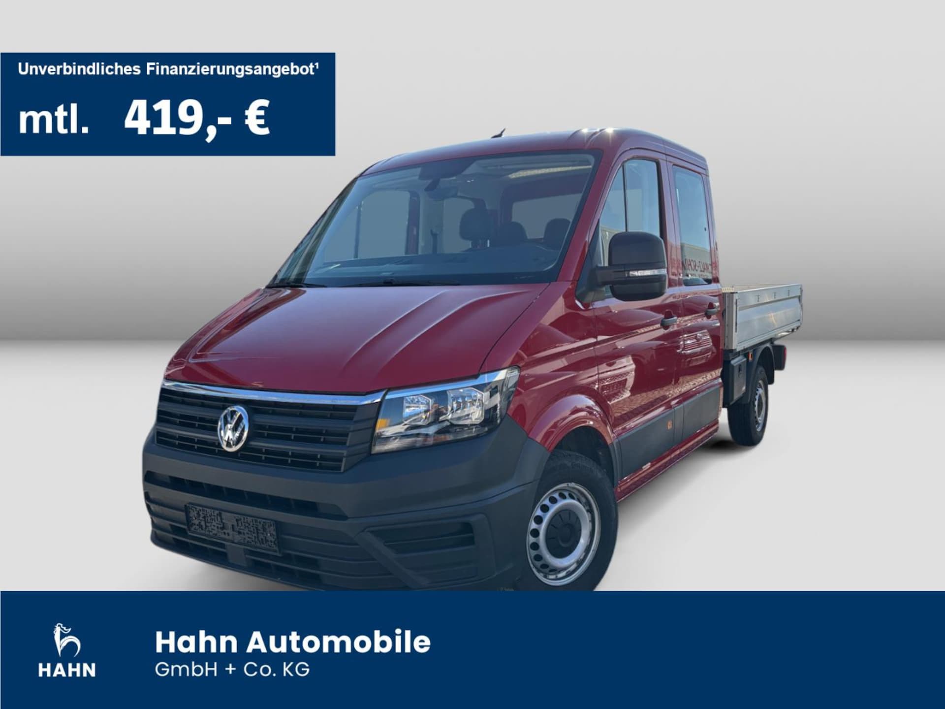 Volkswagen Crafter Doppelkabine mittlerer Radstand
