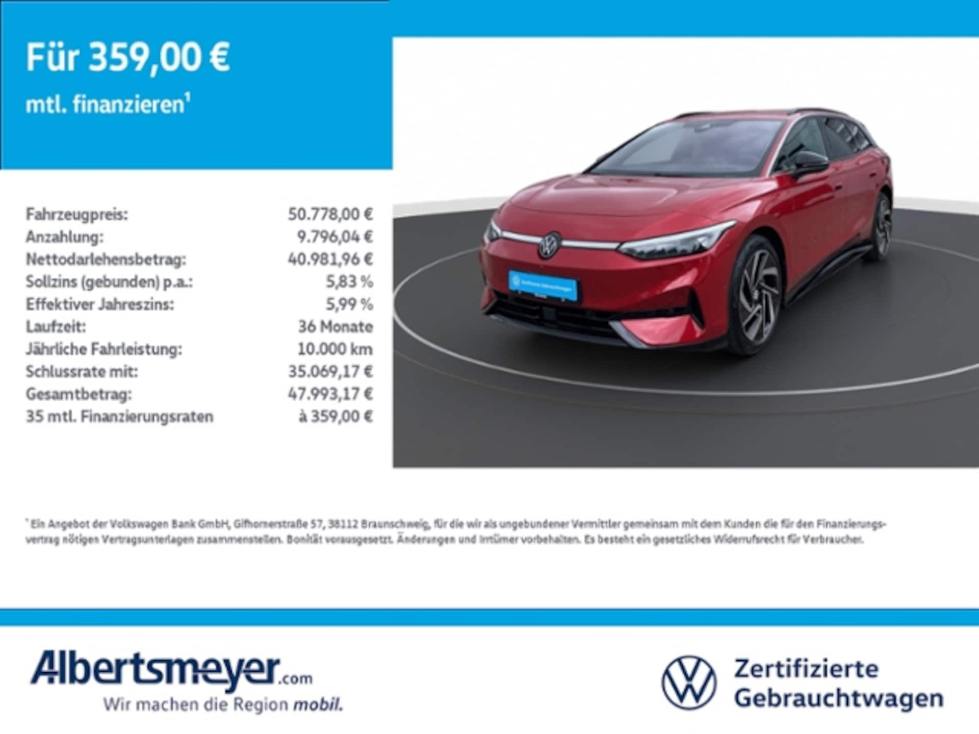 Volkswagen ID.7 Tourer Pro