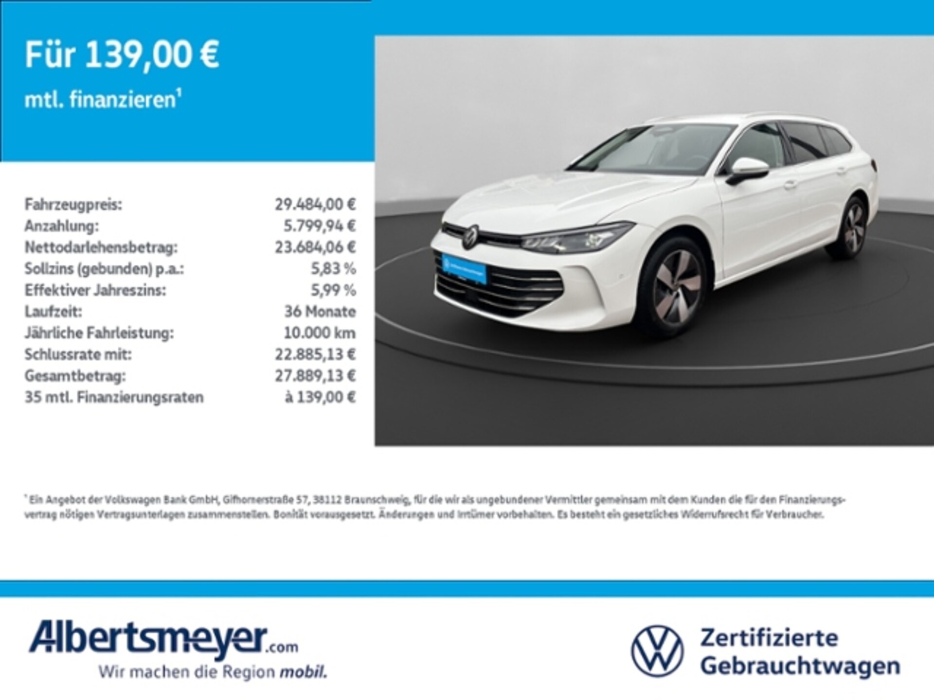 Volkswagen Passat Business