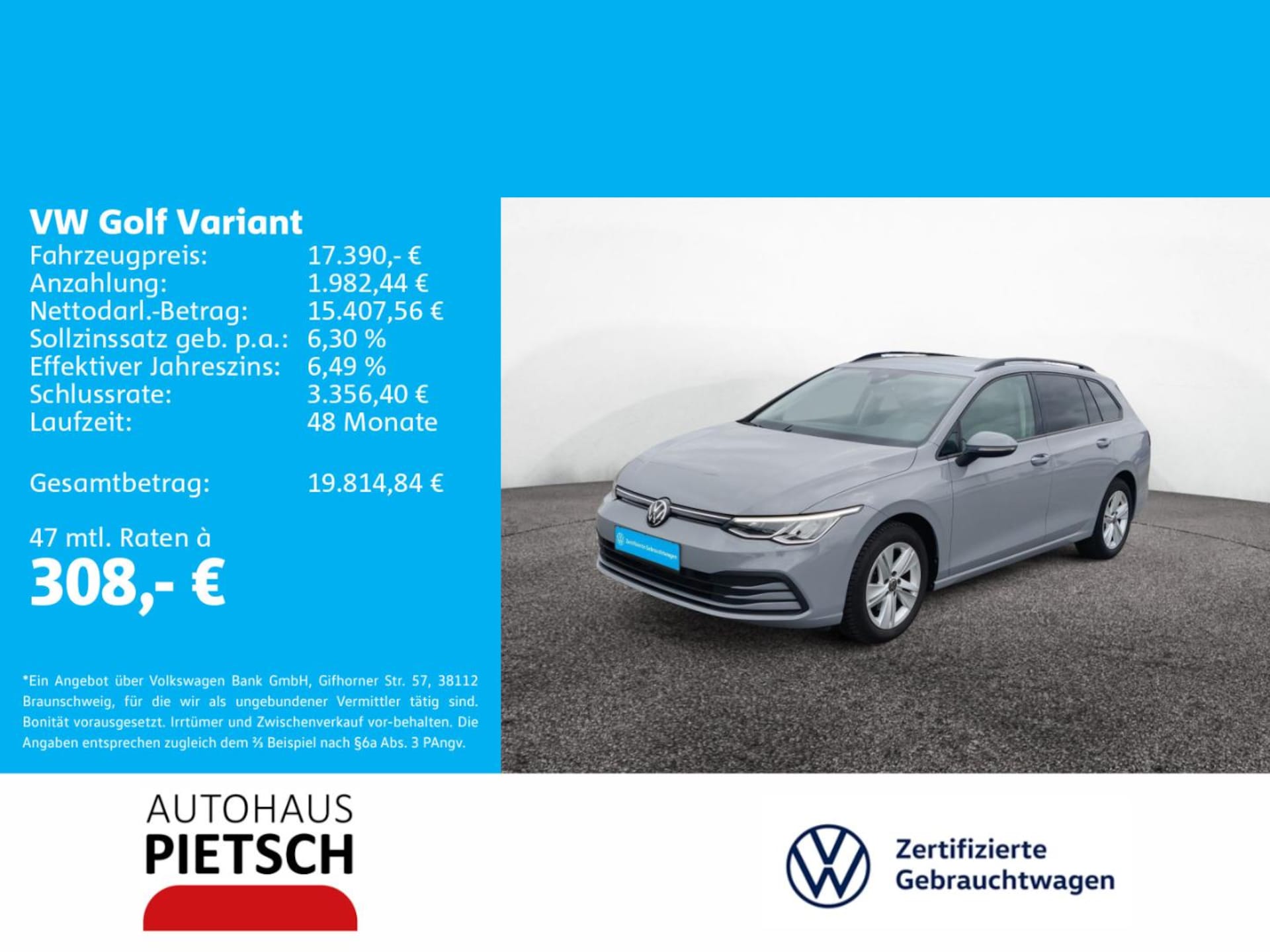 Volkswagen Golf Variant Life
