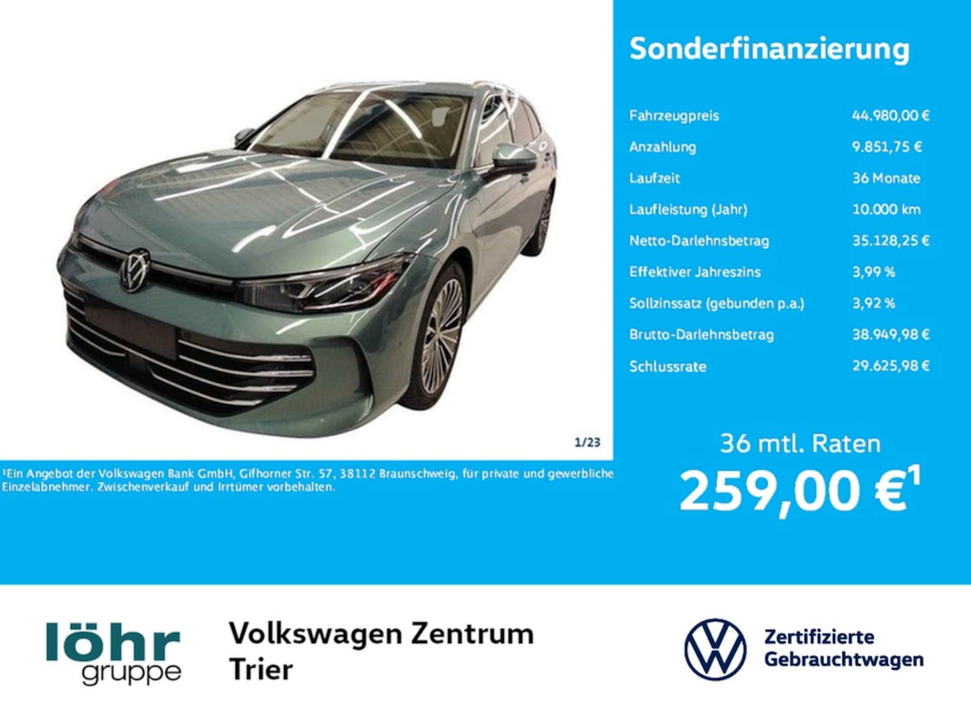 Volkswagen Passat Elegance