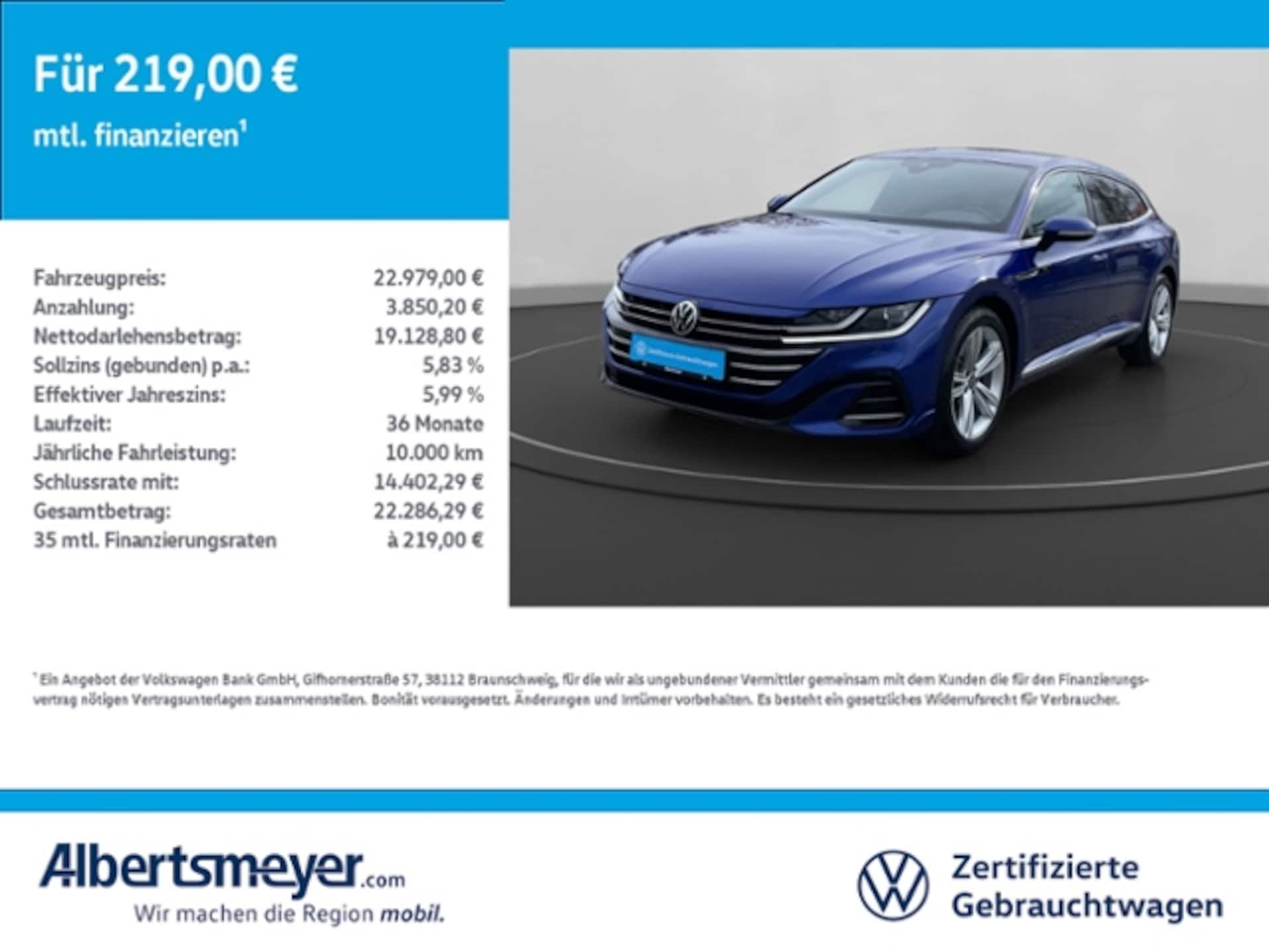 Volkswagen Arteon Shooting Brake R-Line