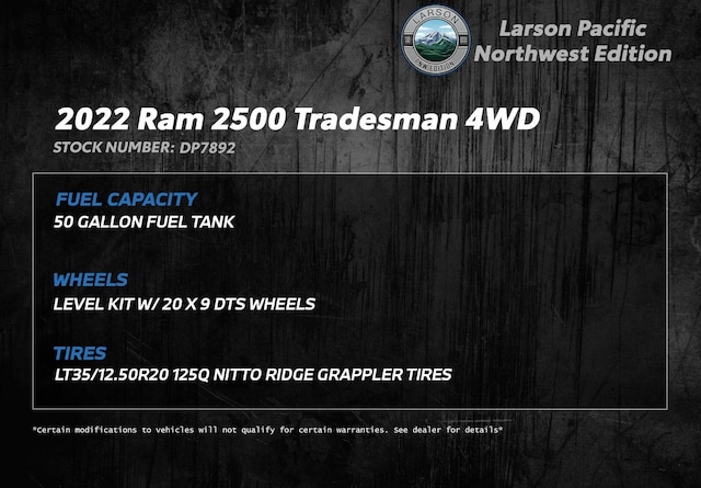 2022 RAM 2500