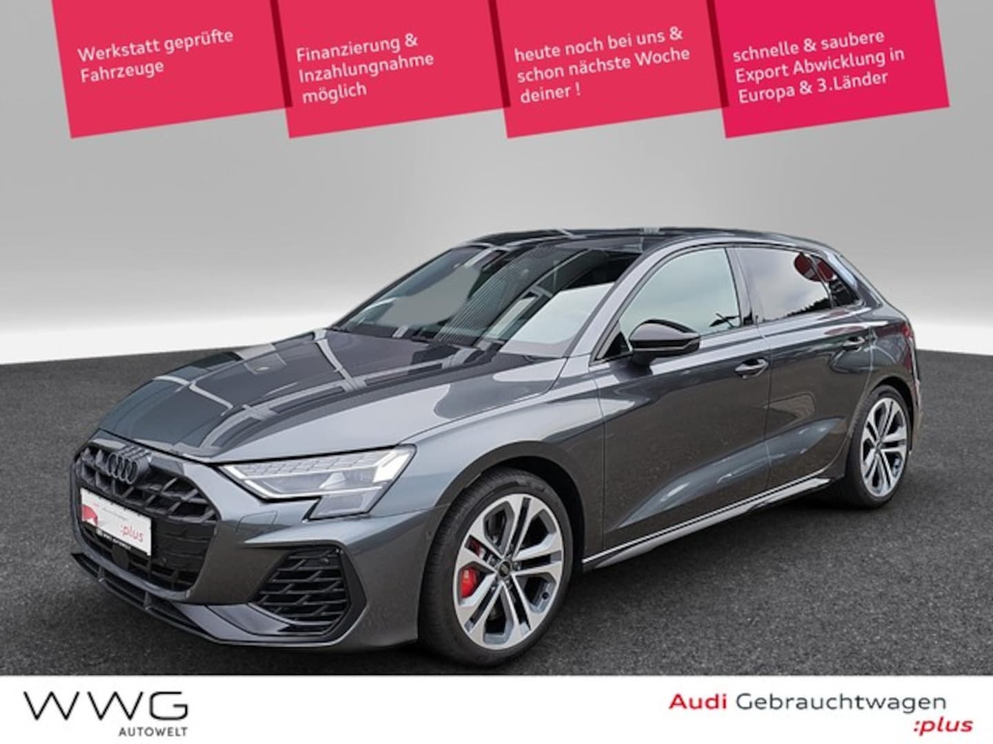 Bild über Audi S3 Sportback TFSI quattro S tronic - für weitere Informationen kontaktieren Sie den Audi Partner