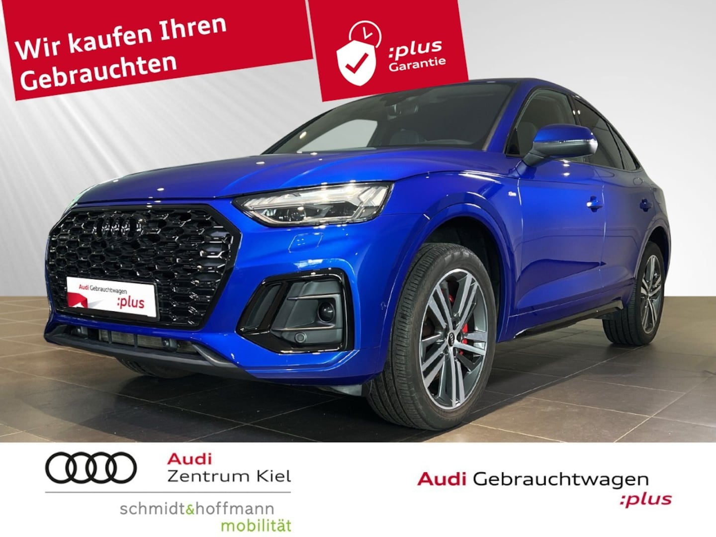 Bild über Audi Q5 Sportback TFSI e S line 50 TFSI e quattro S tronic - für weitere Informationen kontaktieren Sie den Audi Partner