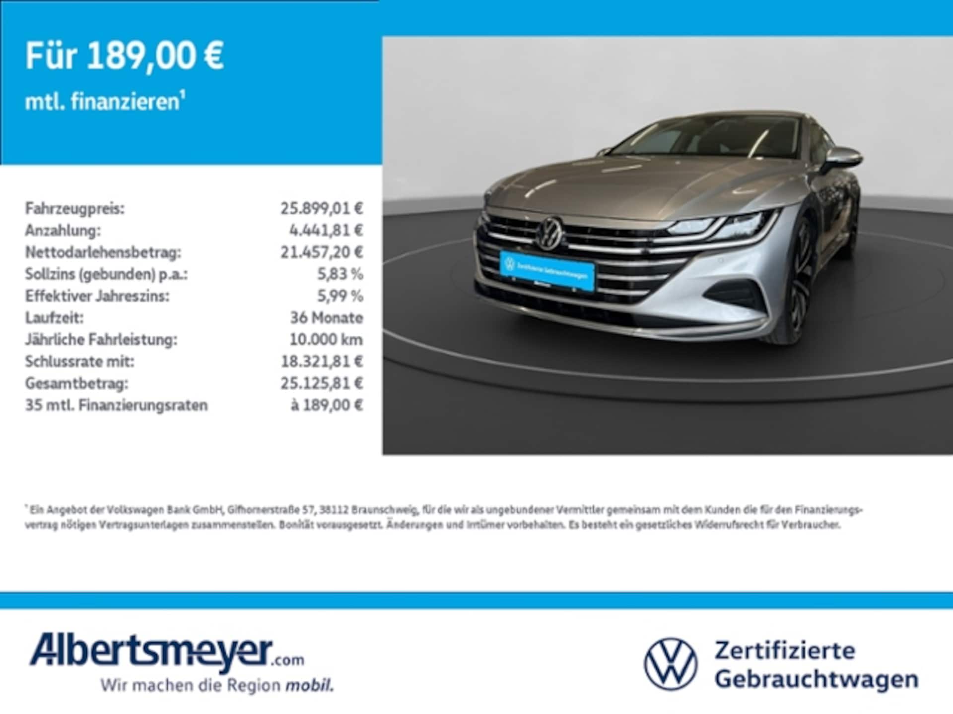 Volkswagen Arteon Shooting Brake Elegance