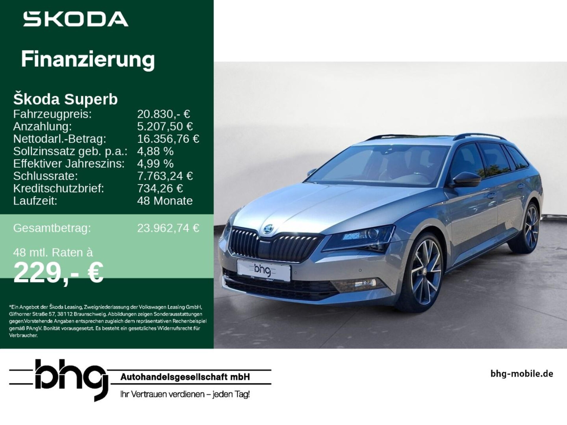 Skoda Superb Combi Ambition