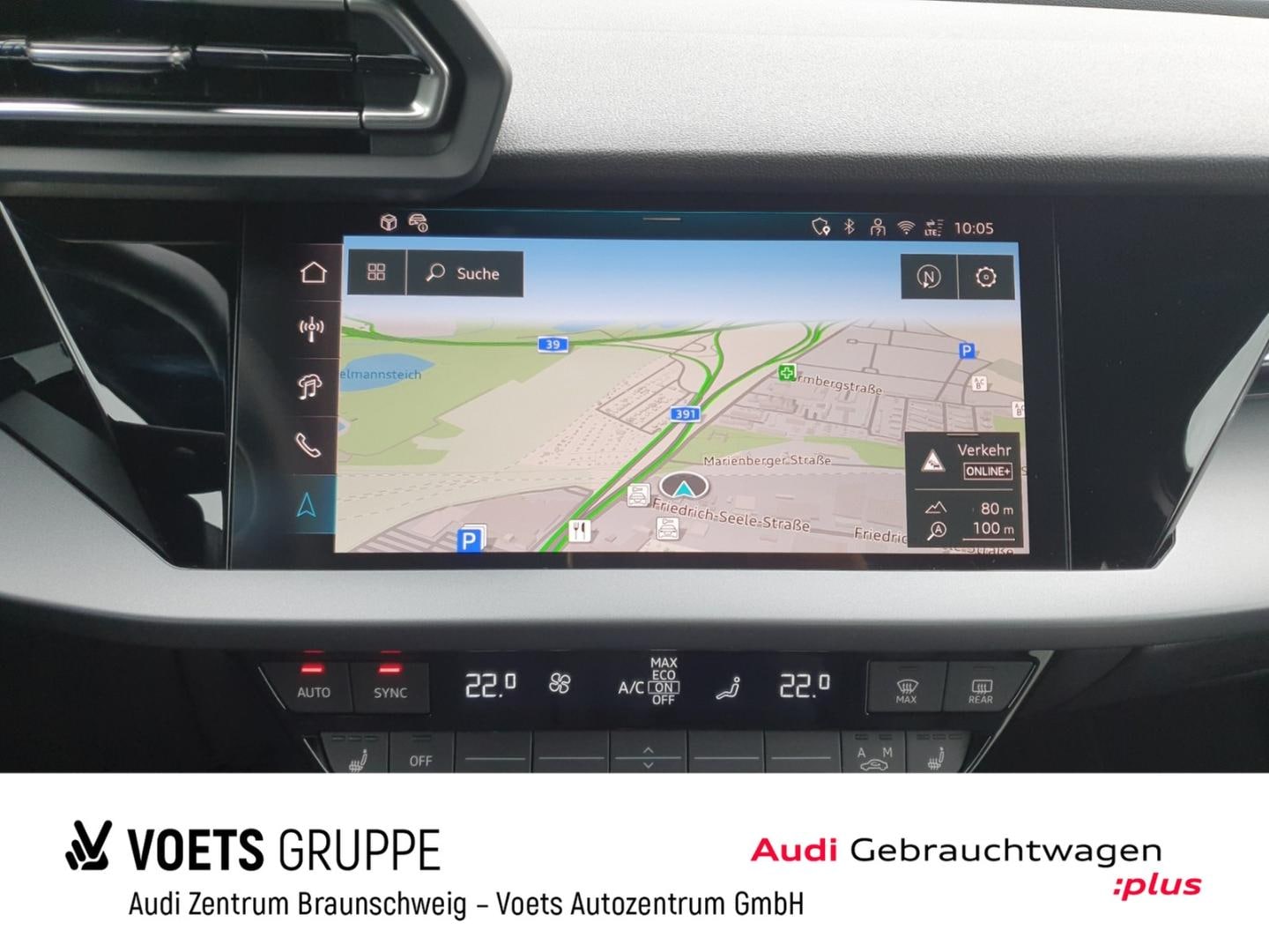 Bild über Audi A3 Sportback S line 35 TFSI S tronic - für weitere Informationen kontaktieren Sie den Audi Partner