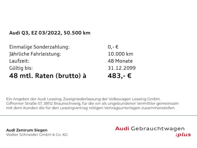 Audi Q3 TFSI E 45 TFSI E S Tronic -  - Joinsteer - #2