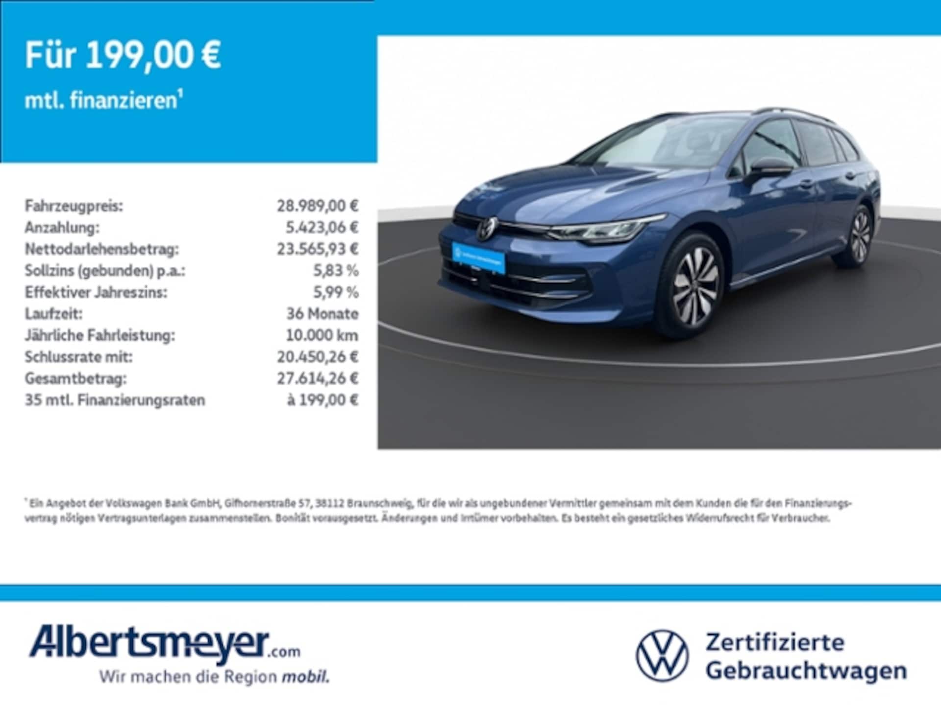 Volkswagen Golf Variant Goal