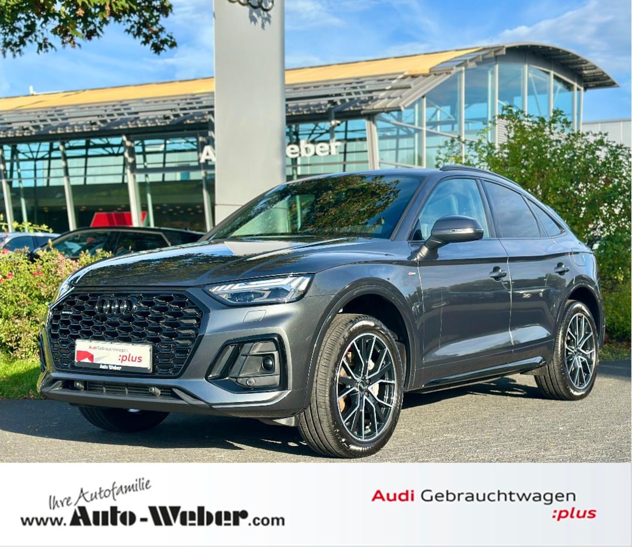 Bild über Audi Q5 Sportback TFSI e S line business 50 TFSI e quattro S tronic - für weitere Informationen kontaktieren Sie den Audi Partner