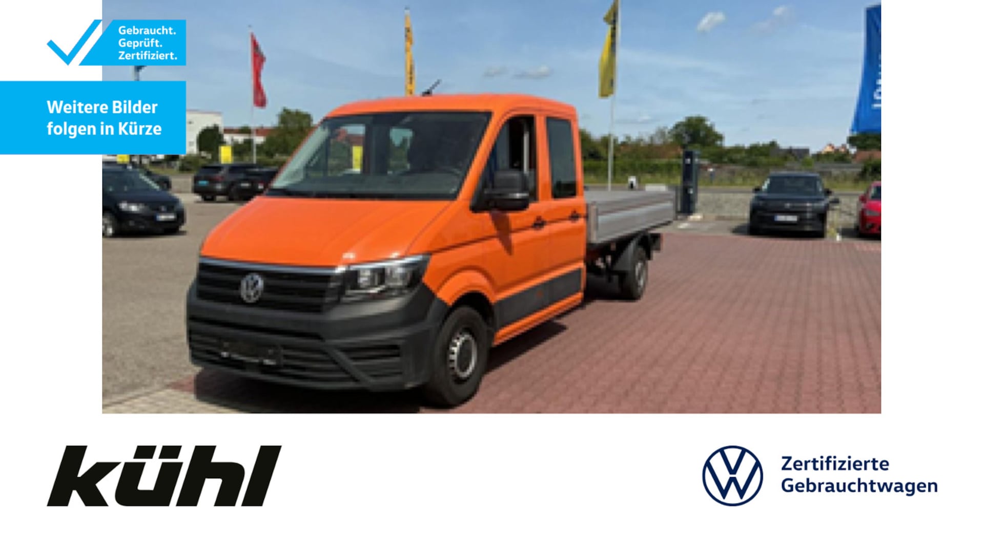 Volkswagen Crafter Doppelkabine langer Radstand