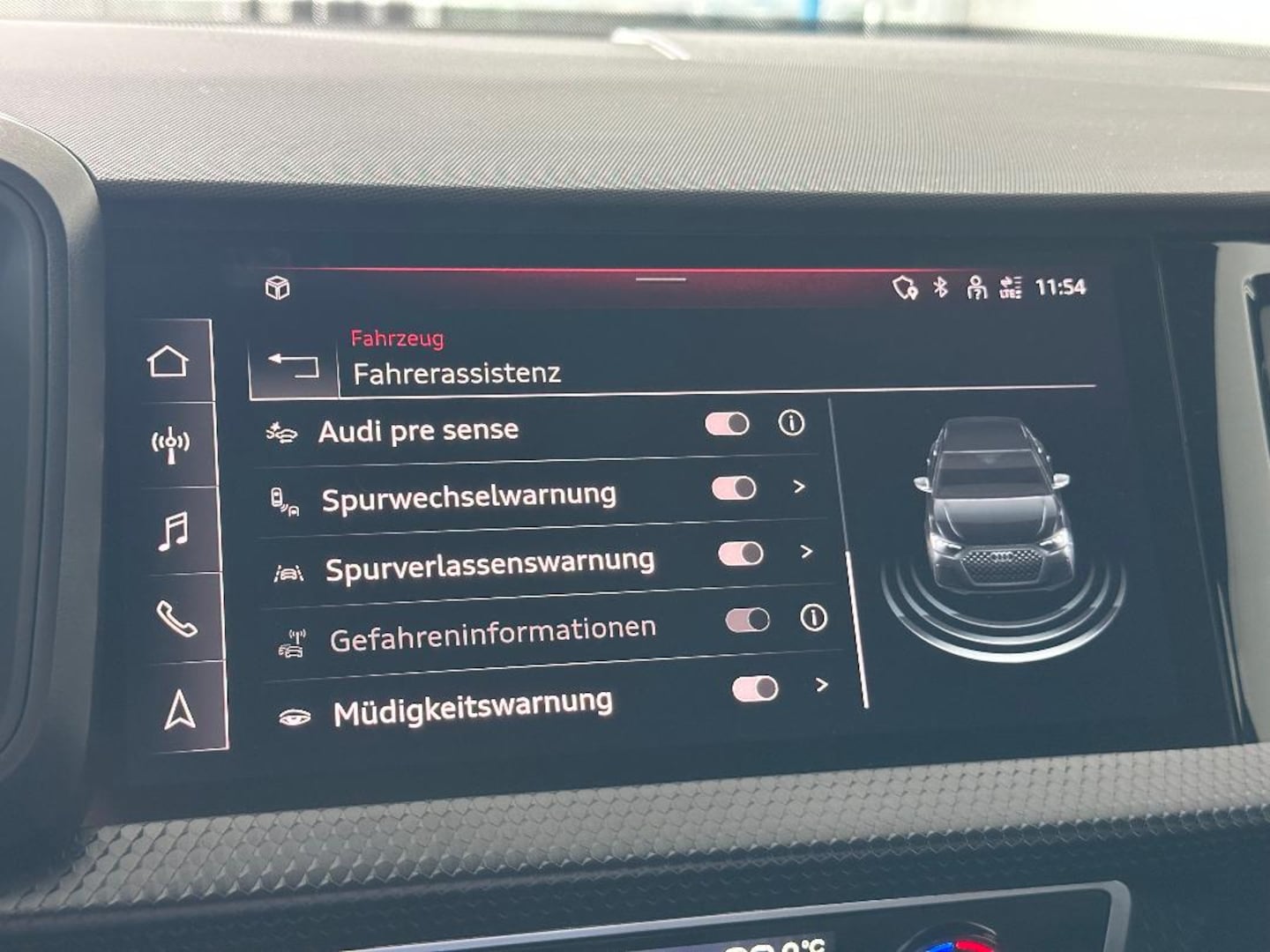 Bild über Audi A1 Sportback 25 TFSI Schaltgetriebe - für weitere Informationen kontaktieren Sie den Audi Partner