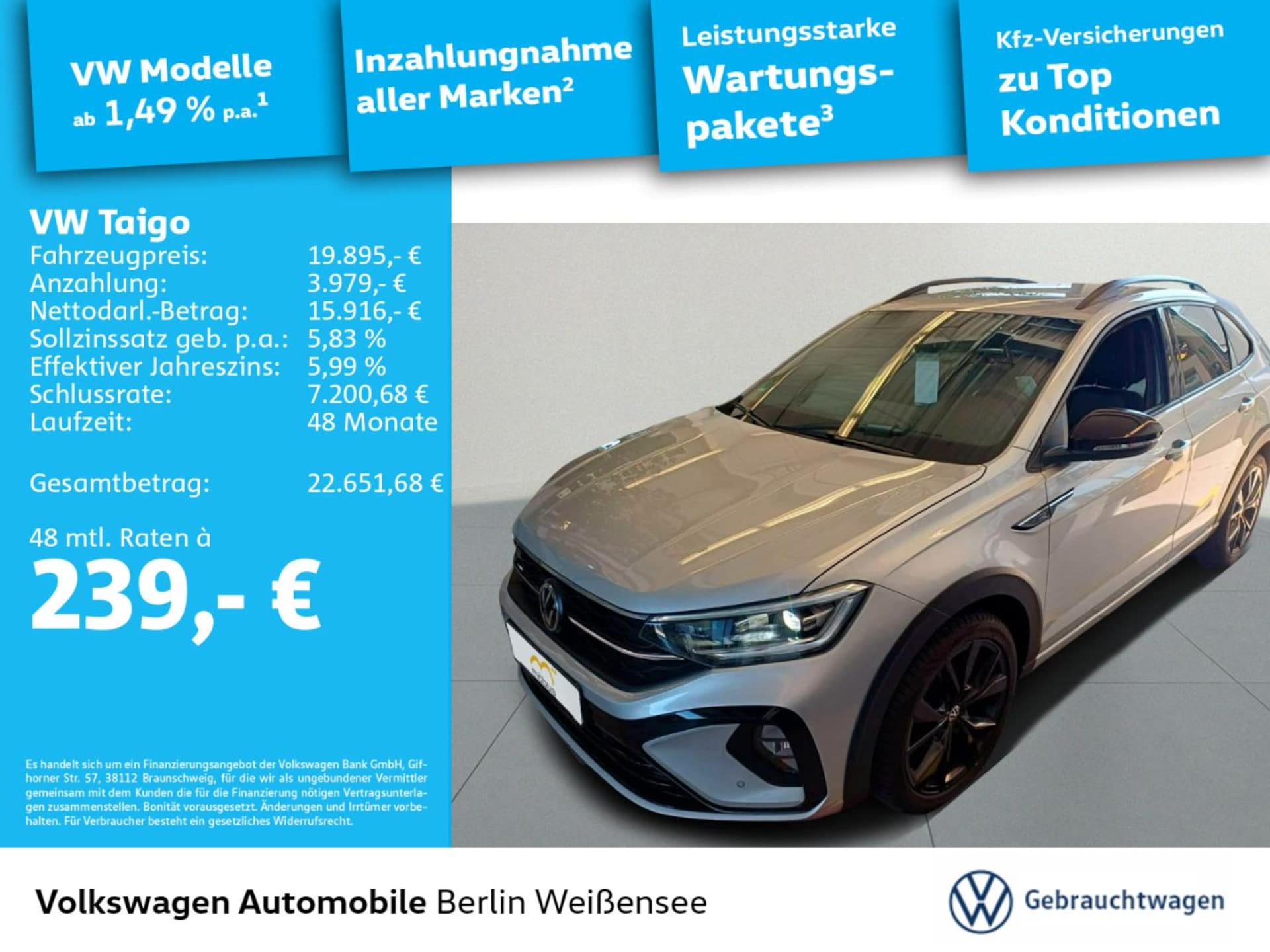 Volkswagen Taigo R-Line