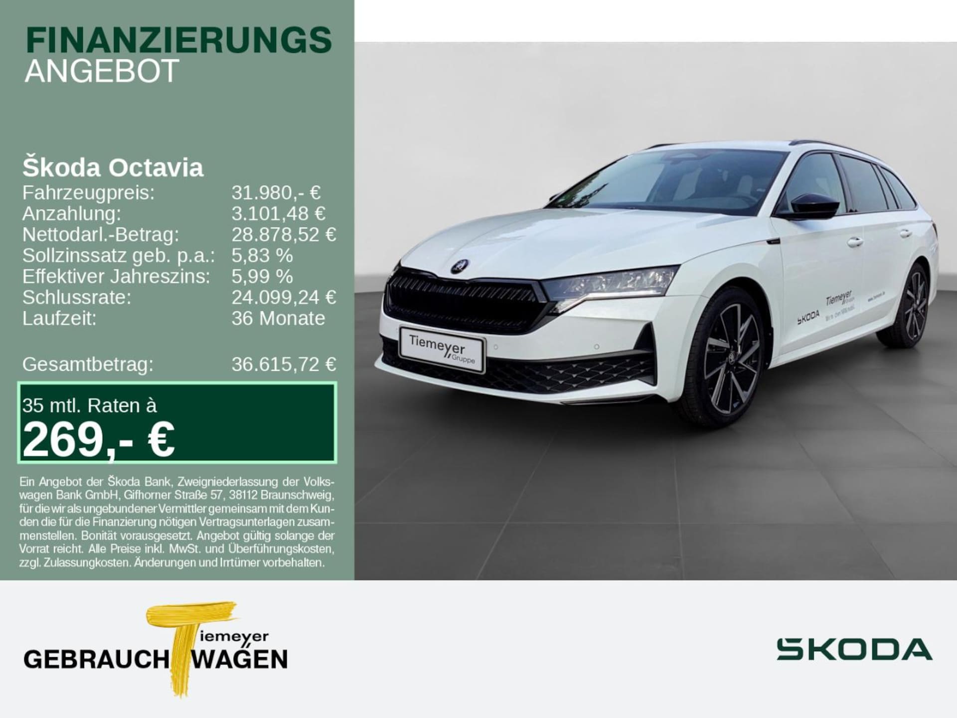 Skoda Octavia Combi 2026