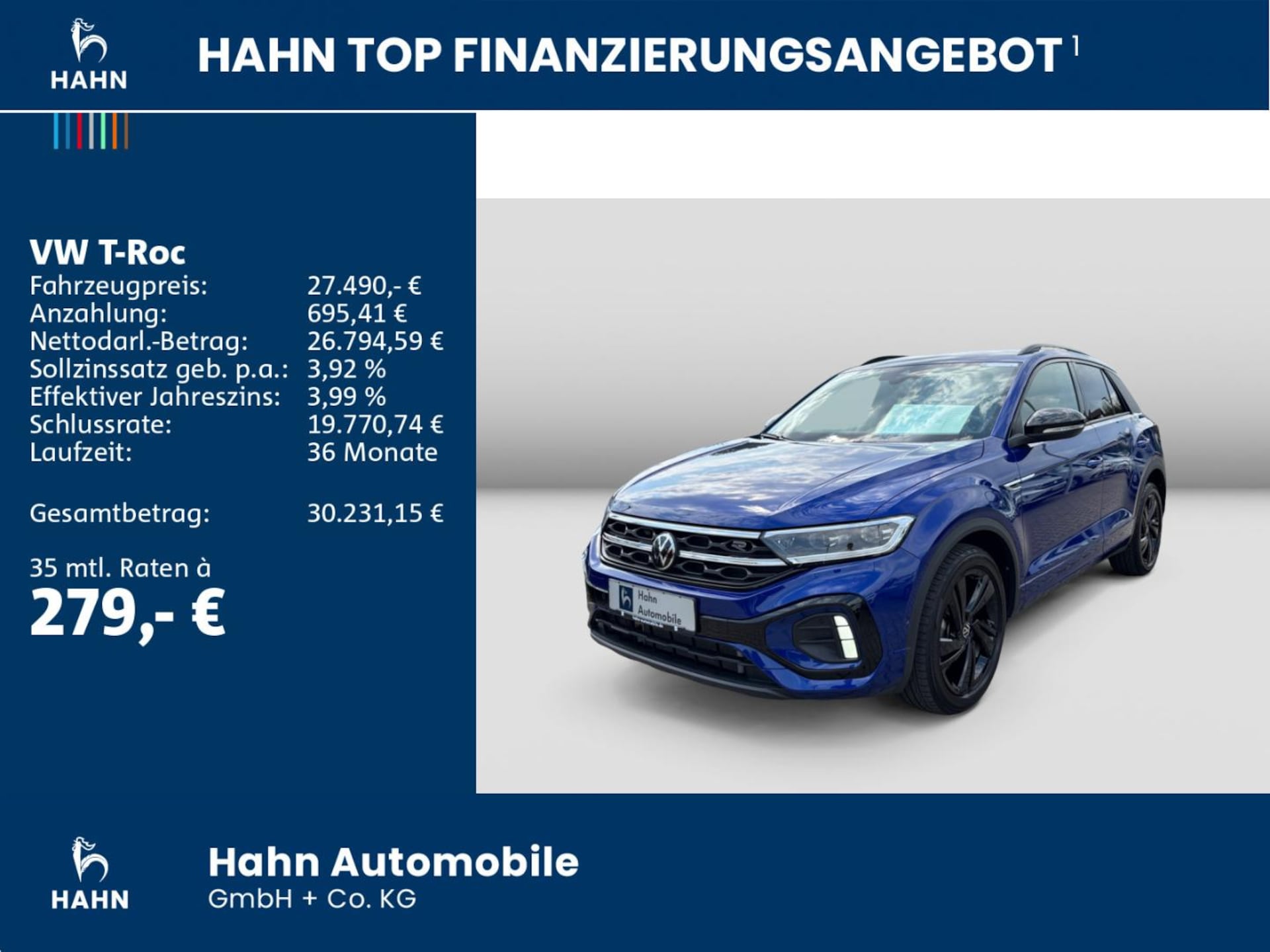 Volkswagen T-Roc R-Line