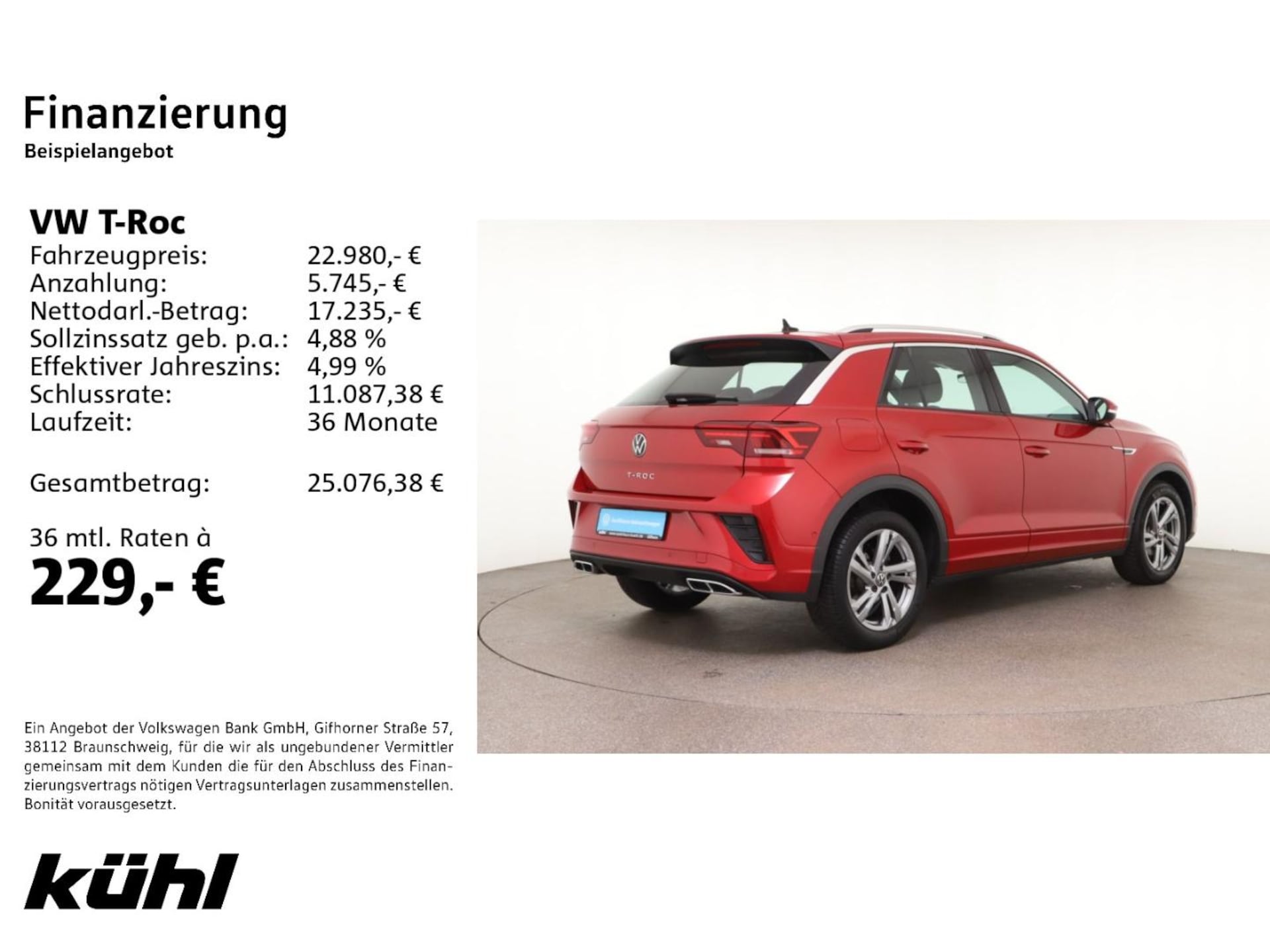 Volkswagen T-Roc R-Line