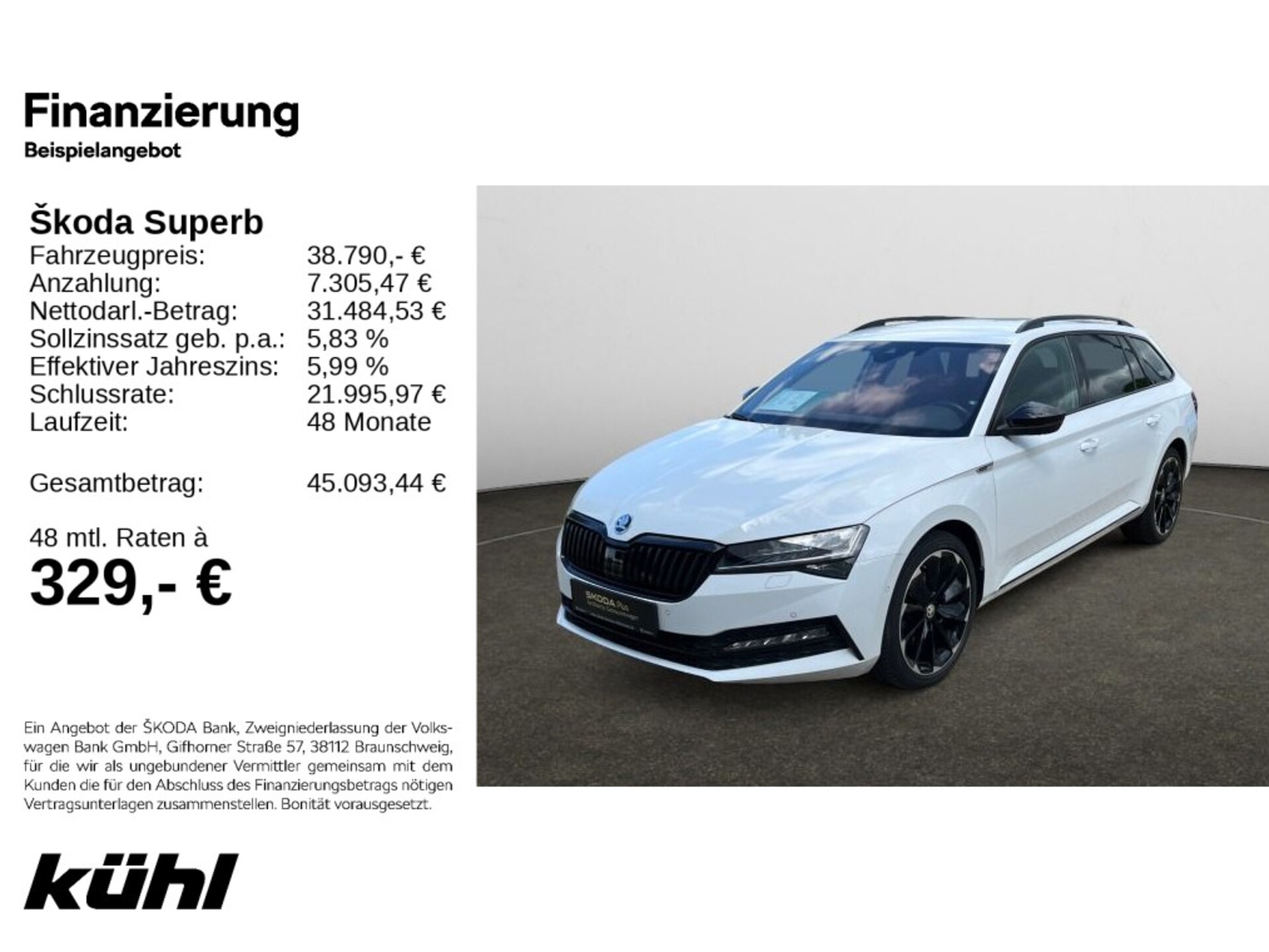 Skoda Superb Combi Sportline