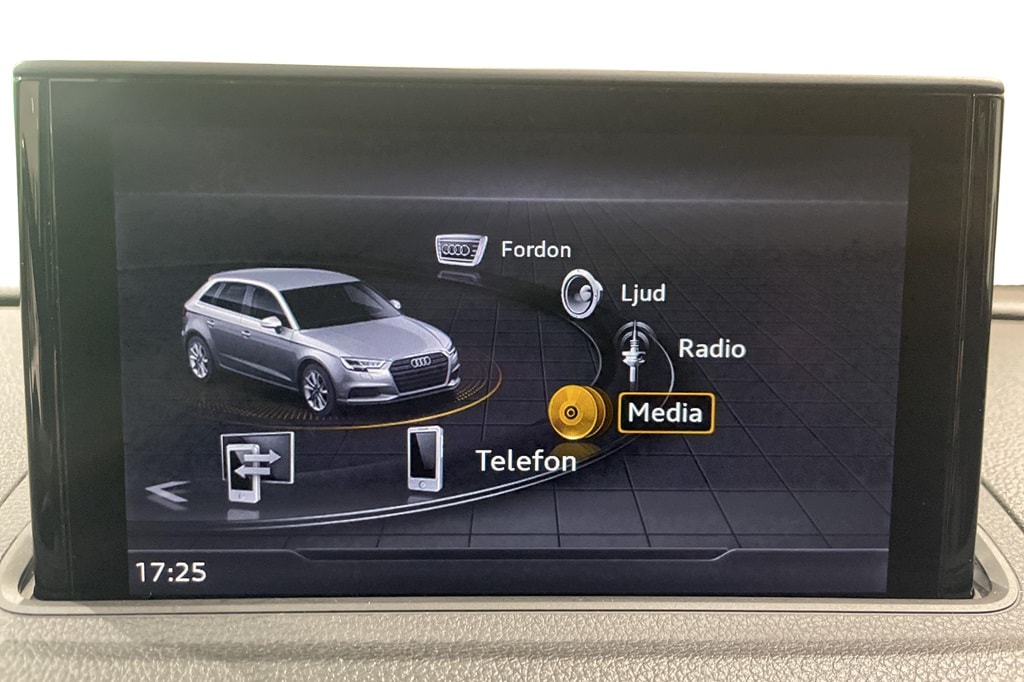 Bild som visar Audi A3 Sportback A3 Sportback 2.0 TDI quattro Proline Sport 184 hk S tronic - för mer information kontakta din Audi Partner