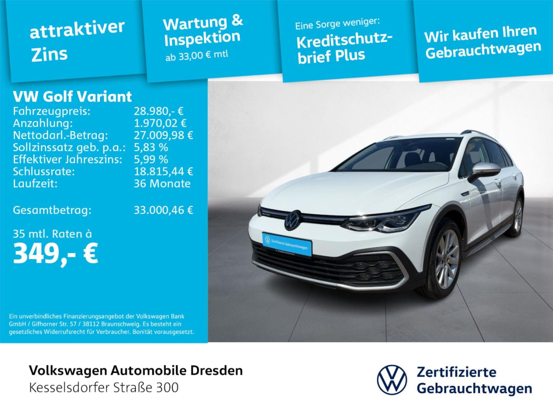 Volkswagen Golf Variant Alltrack