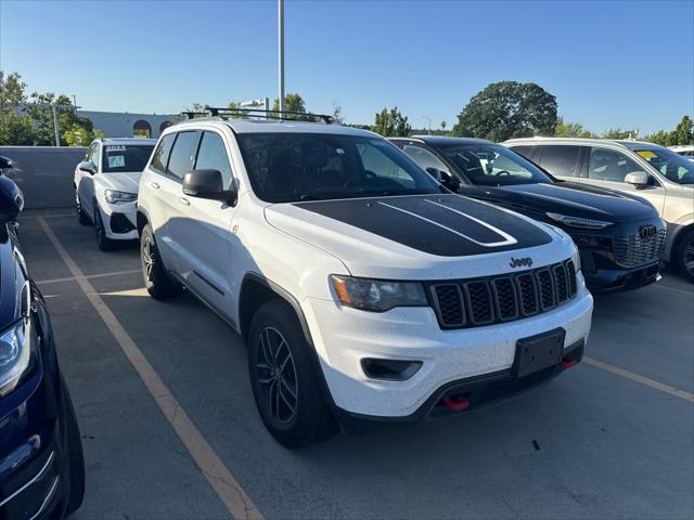Used 2017 Jeep Grand Cherokee Trailhawk with VIN 1C4RJFLG6HC612746 for sale in Rocklin, CA