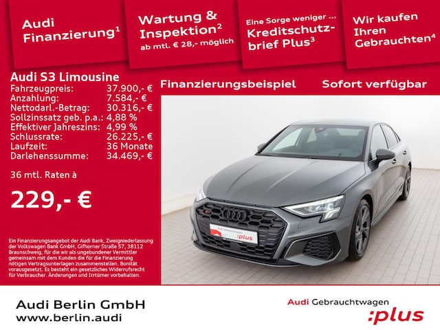 Image about Audi S3 Limousine S3 Limousine TFSI 228(310) kW(PS) S tronic