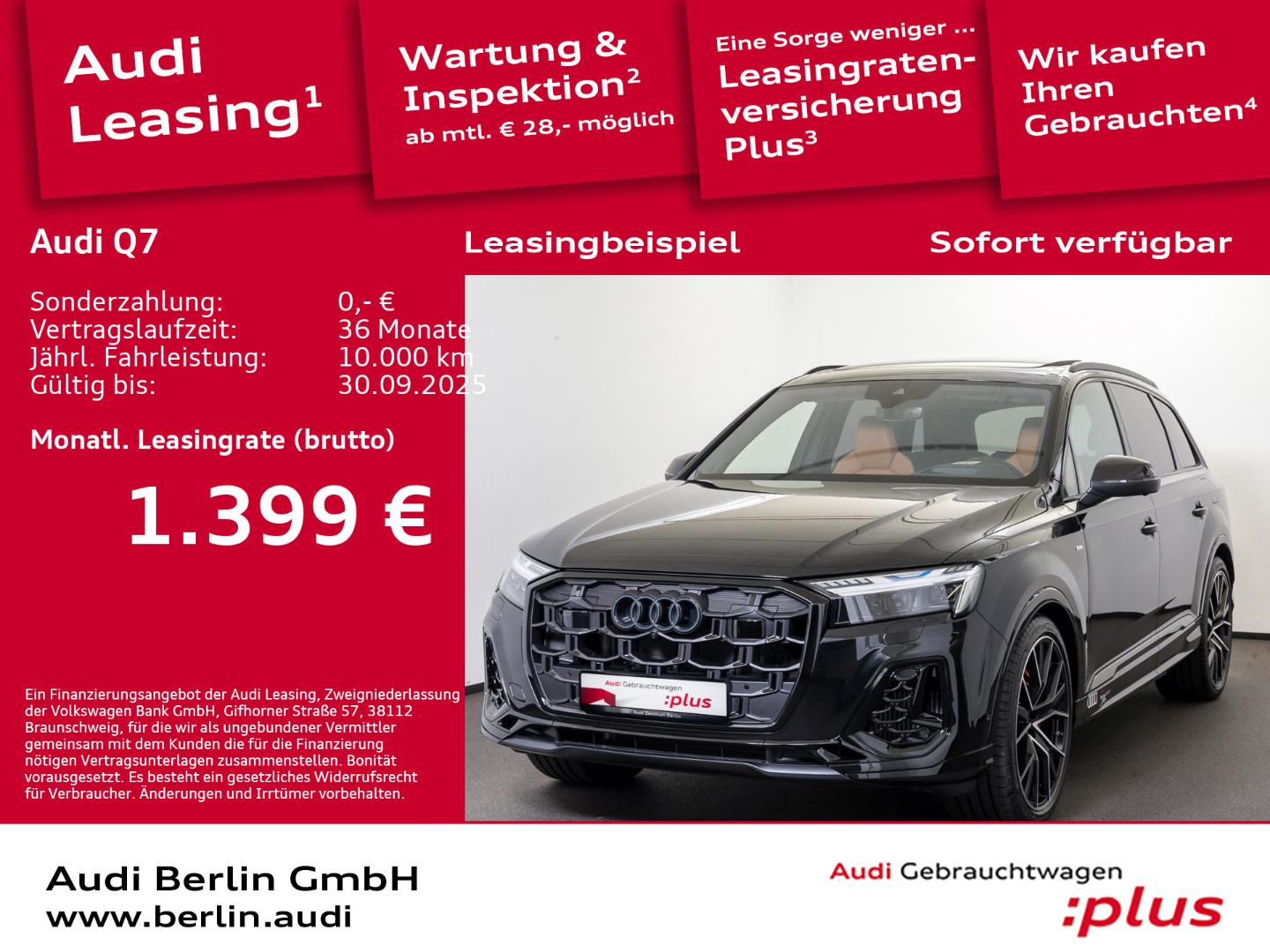 Image about Audi Q7 SUV TFSI e S line 55 TFSI e quattro tiptronic