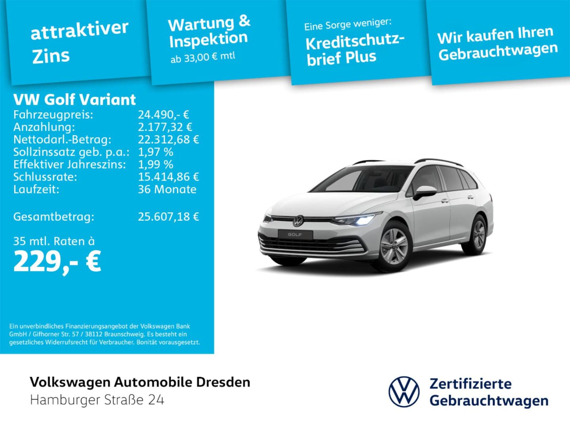 Volkswagen Golf Variant Life