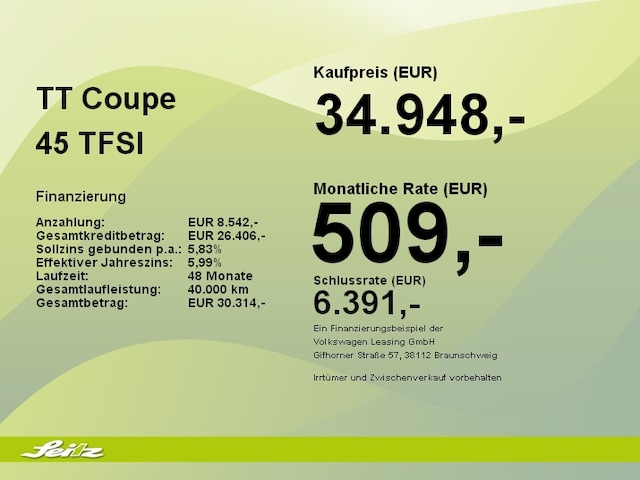Audi TT Coupé 45 TFSI Quattro S Tronic - 2020 - Joinsteer - #2