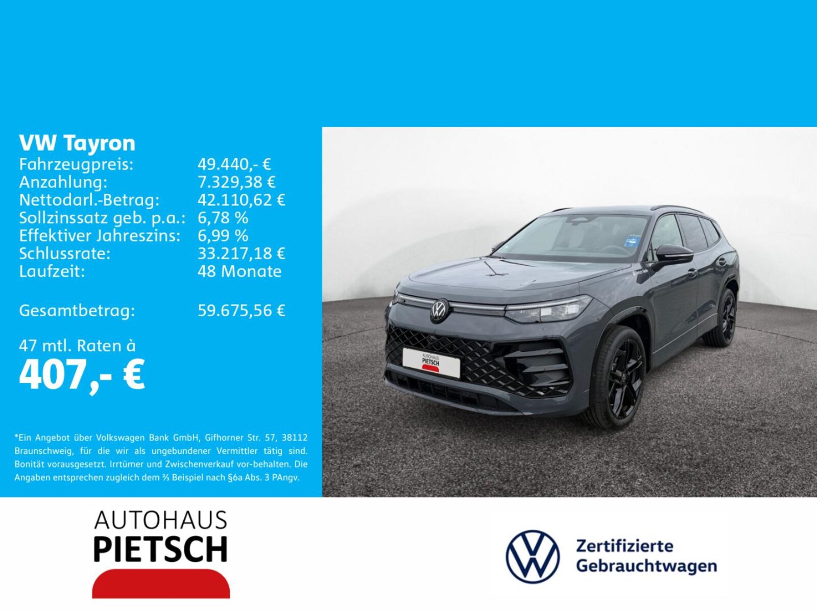 Volkswagen Tayron – Bild 2