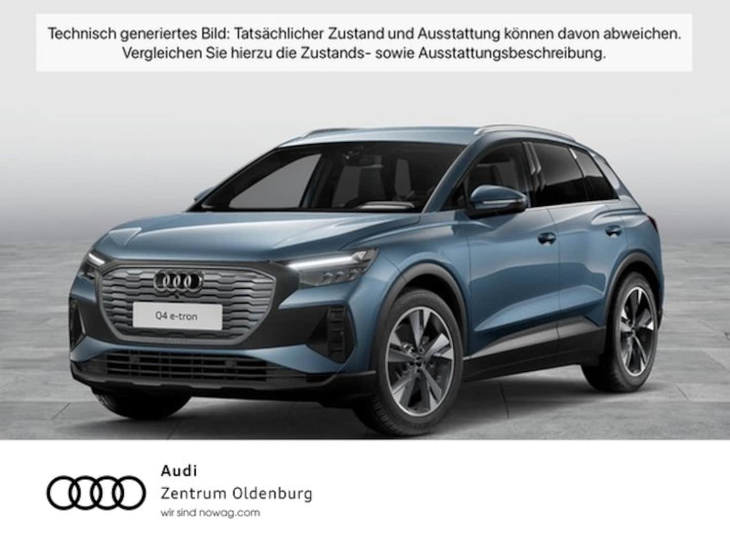 Bild über Audi Q4 e-tron 40 e-tron - für weitere Informationen kontaktieren Sie den Audi Partner