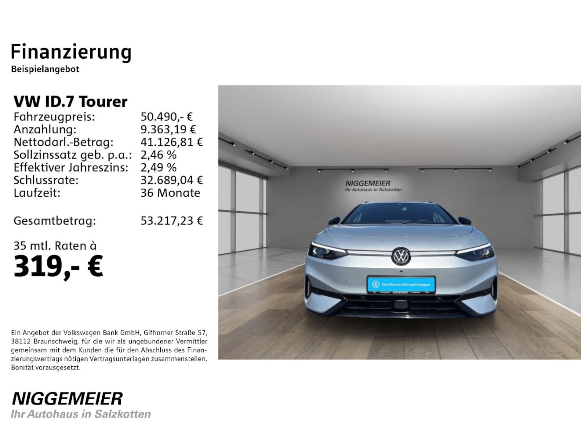 Volkswagen ID.7 Tourer Pro