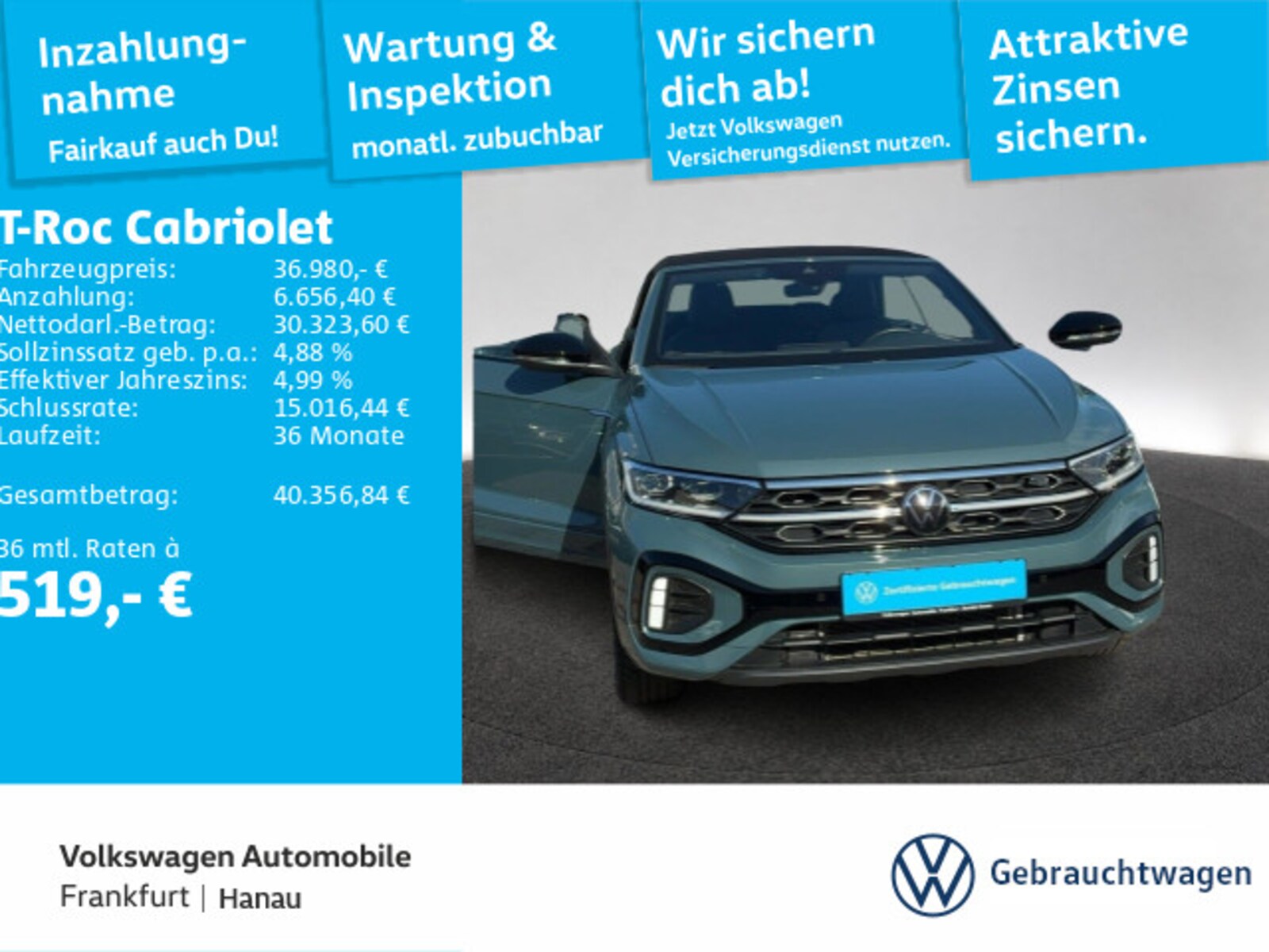 Volkswagen T-Roc Cabriolet – Bild 2