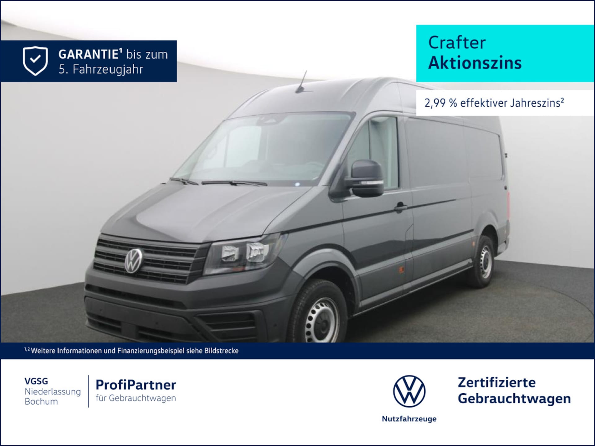 Volkswagen Crafter Kasten mittlerer Radstand