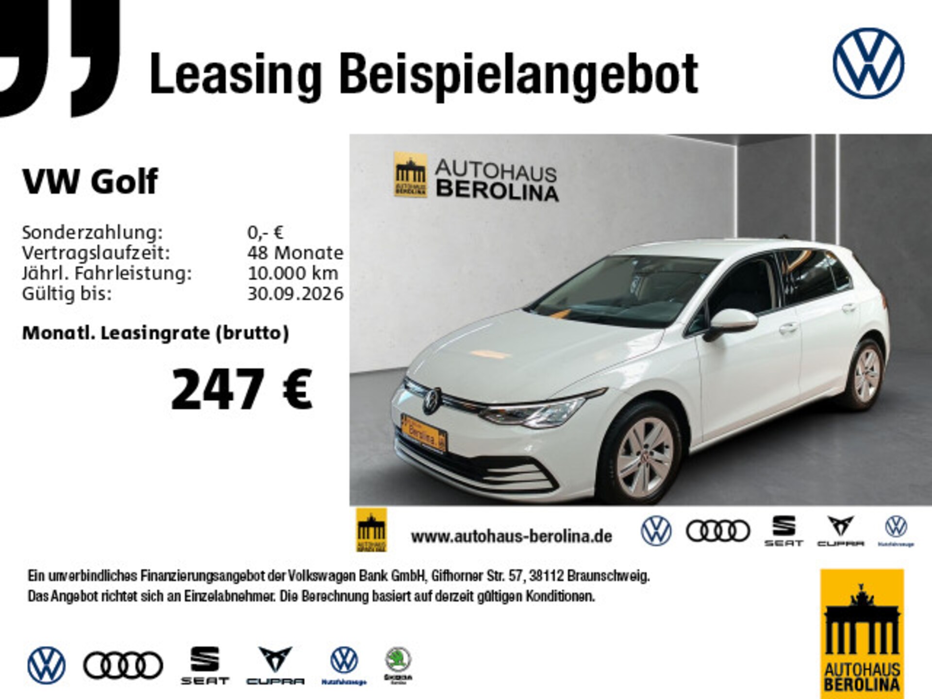 Volkswagen Golf Life