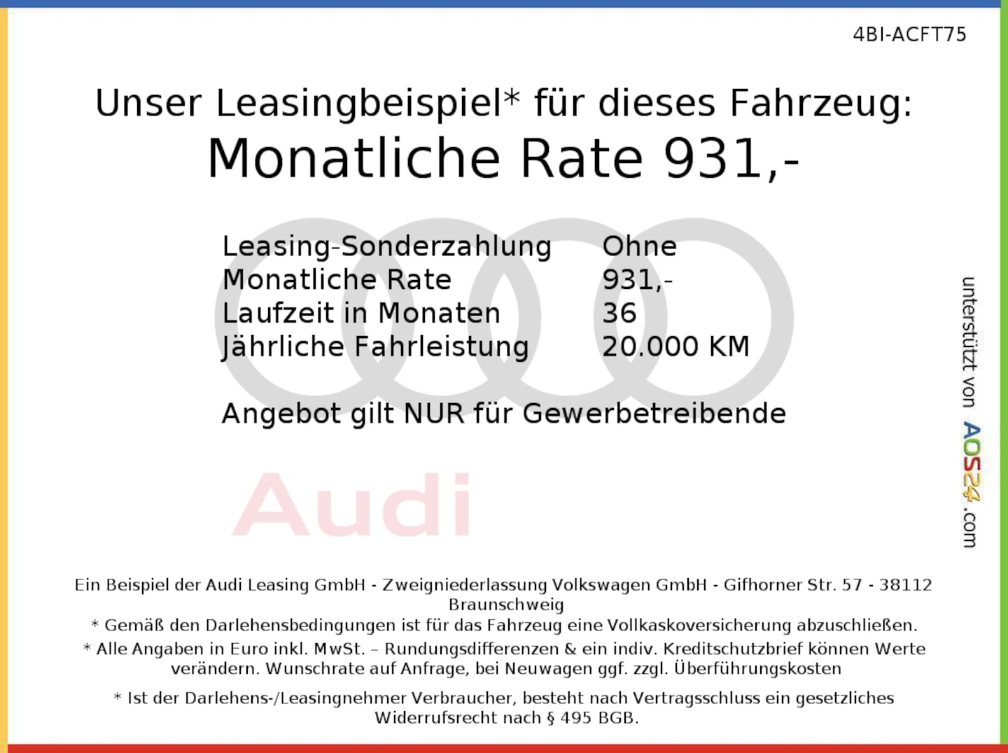 Bild über Audi Q4 SUV e-tron e-tron quattro 220 kW - für weitere Informationen kontaktieren Sie den Audi Partner