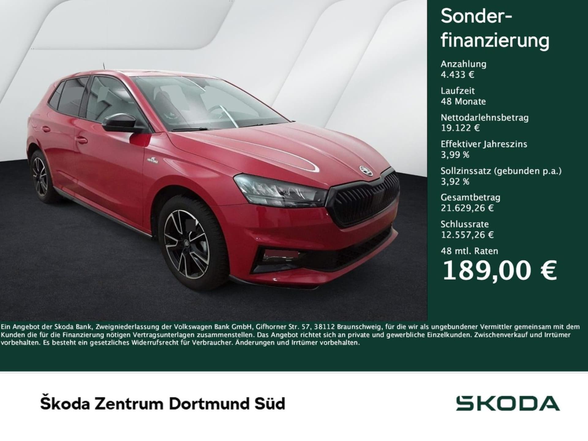 Skoda Fabia Monte Carlo