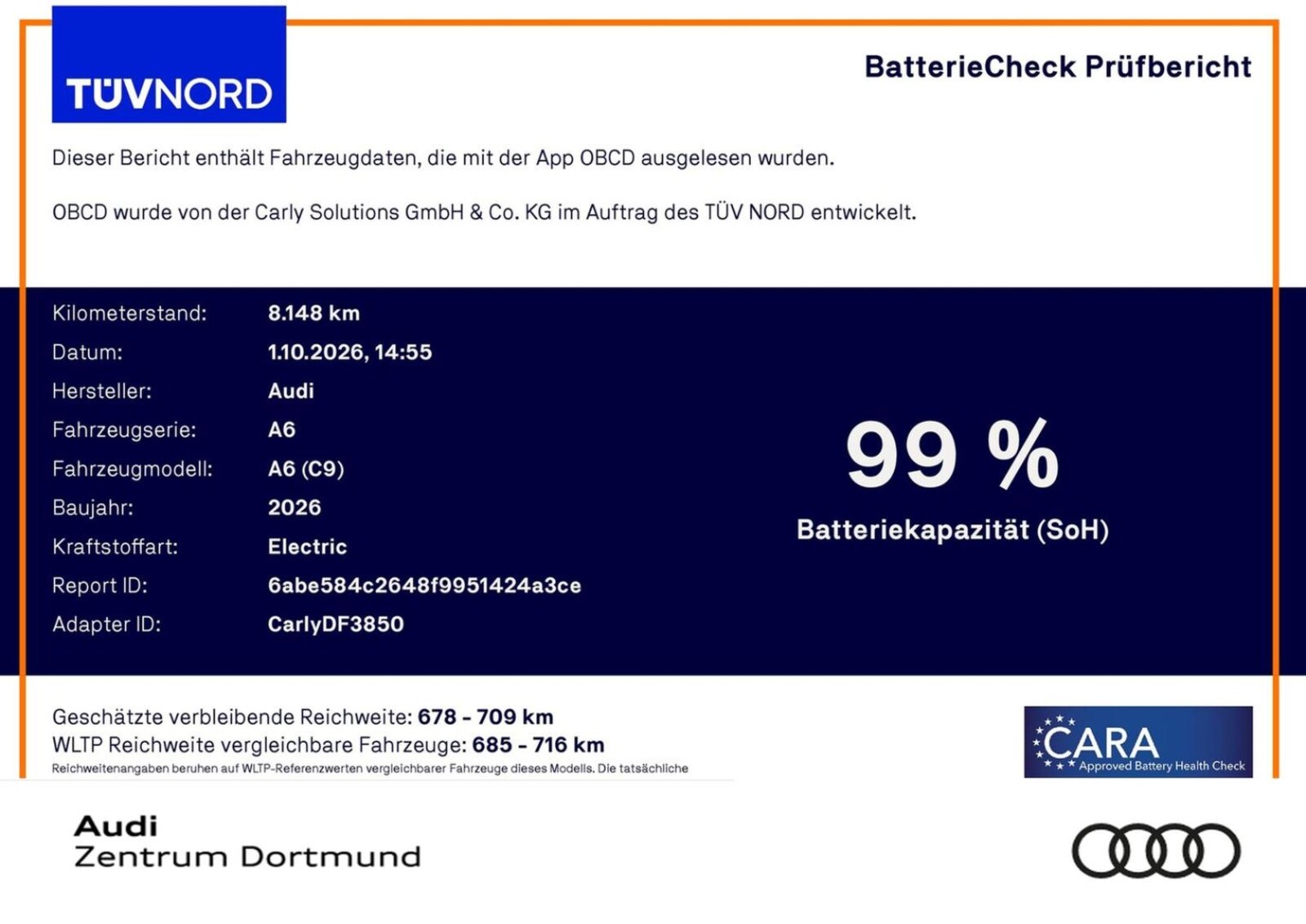 Audi A6 Sportback e-tron – Bild 6