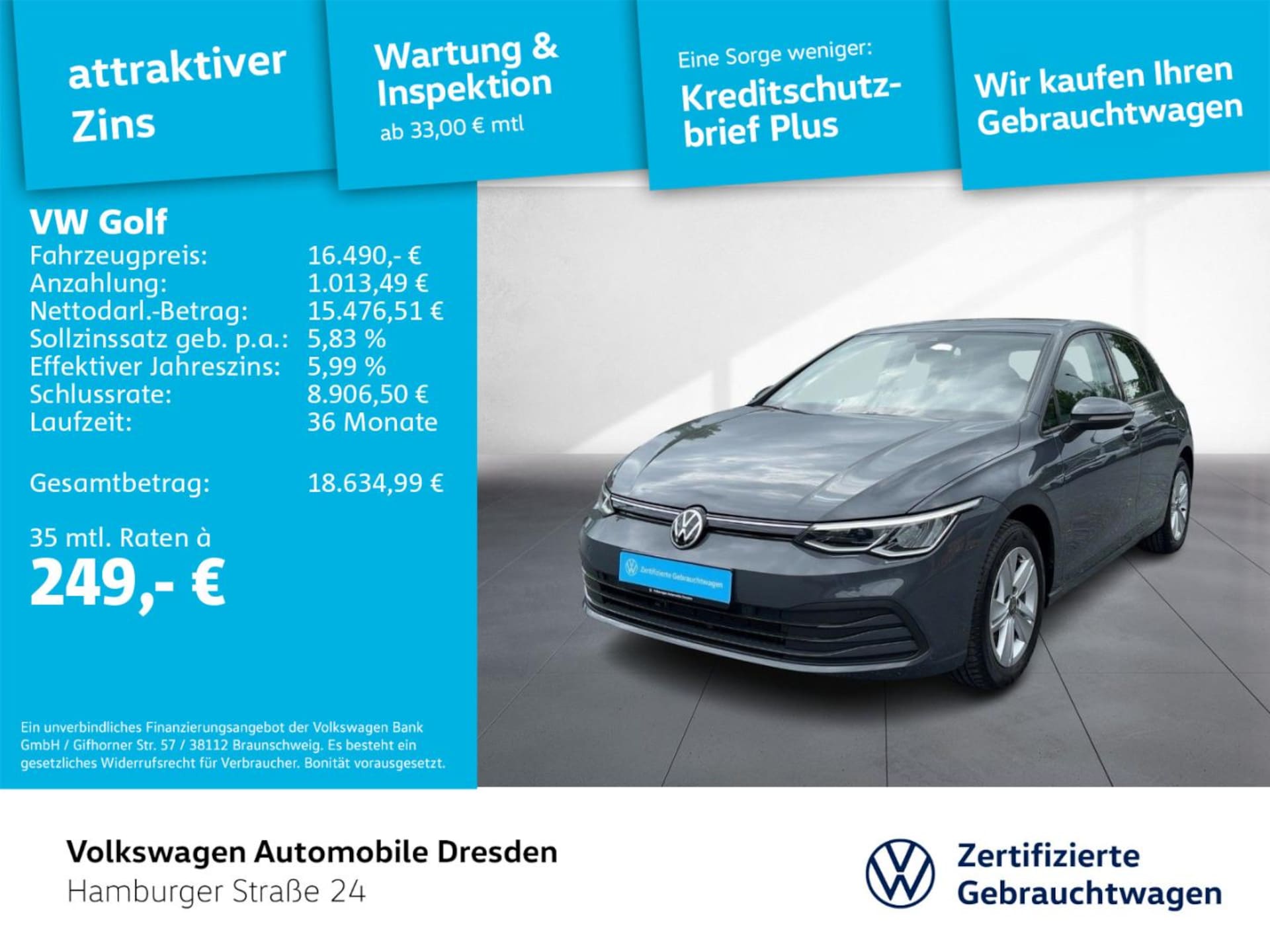 Volkswagen Golf Life