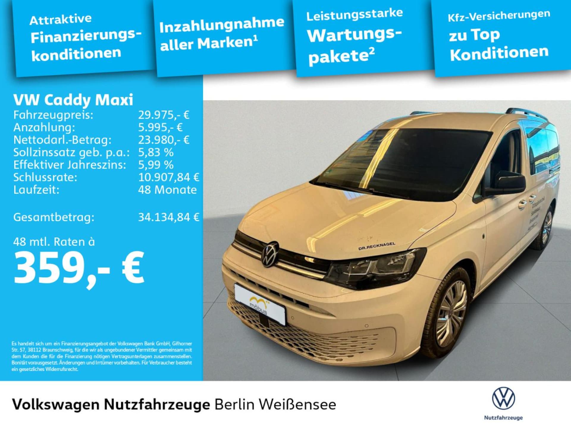 Volkswagen Caddy Maxi Life