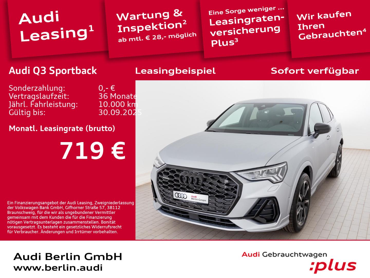 Image about Audi Q3 Sportback S line 40 TFSI quattro S tronic
