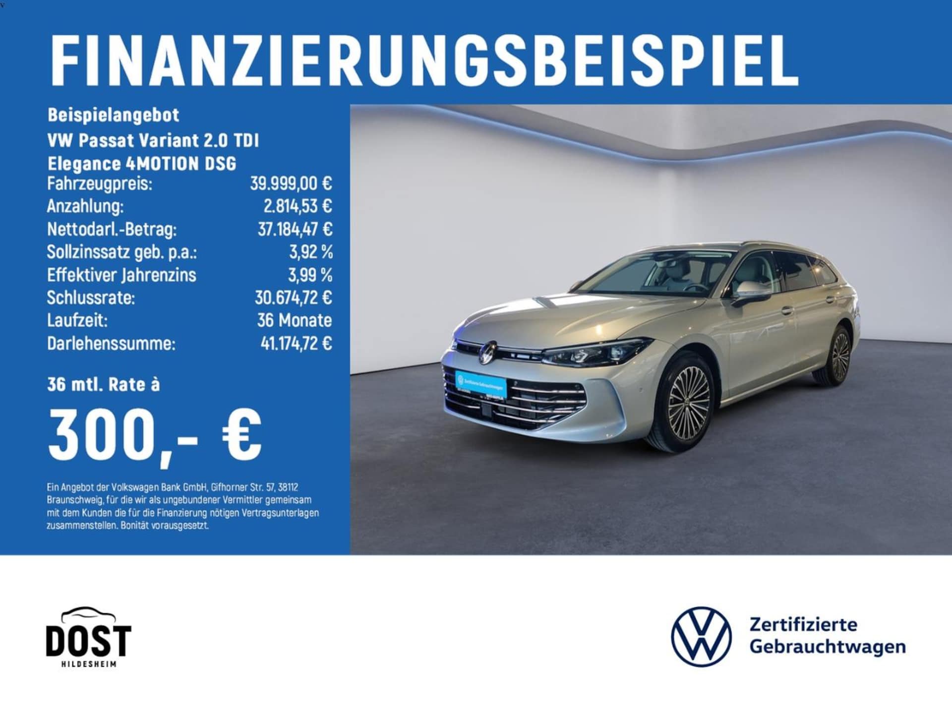 Volkswagen Passat Elegance
