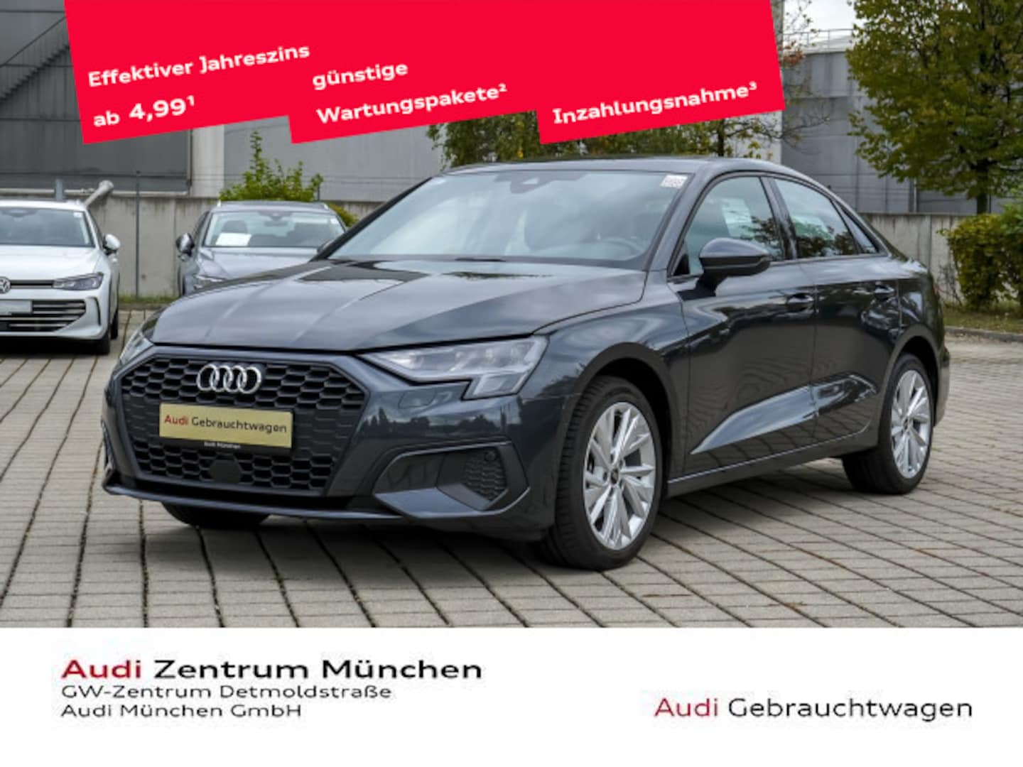 Bild über Audi A3 Limousine 35 TFSI S tronic - für weitere Informationen kontaktieren Sie den Audi Partner