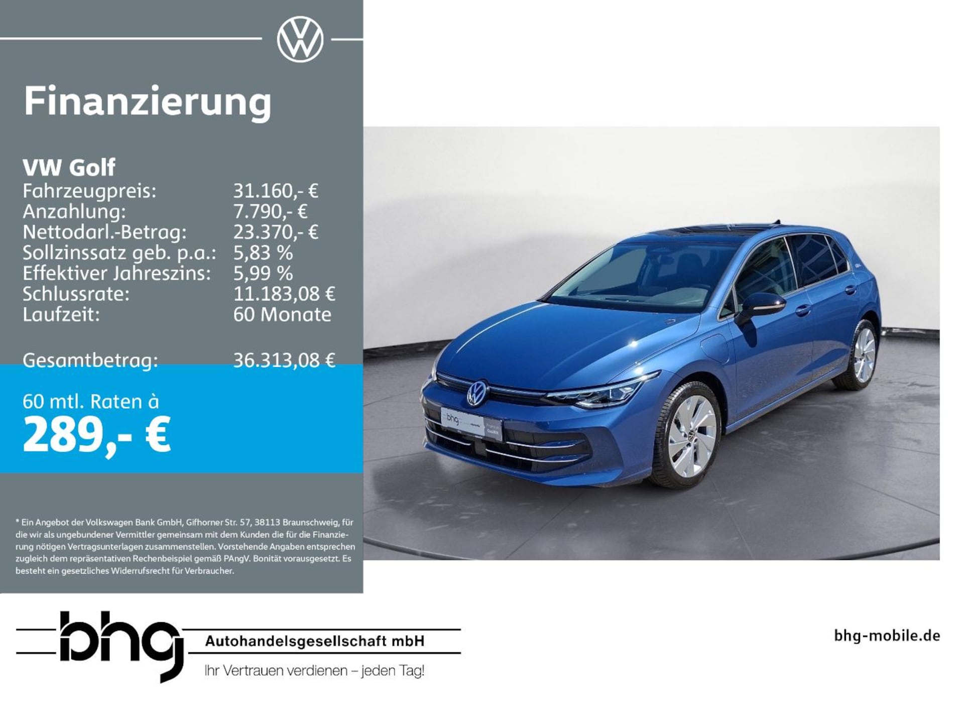 Volkswagen Golf Life