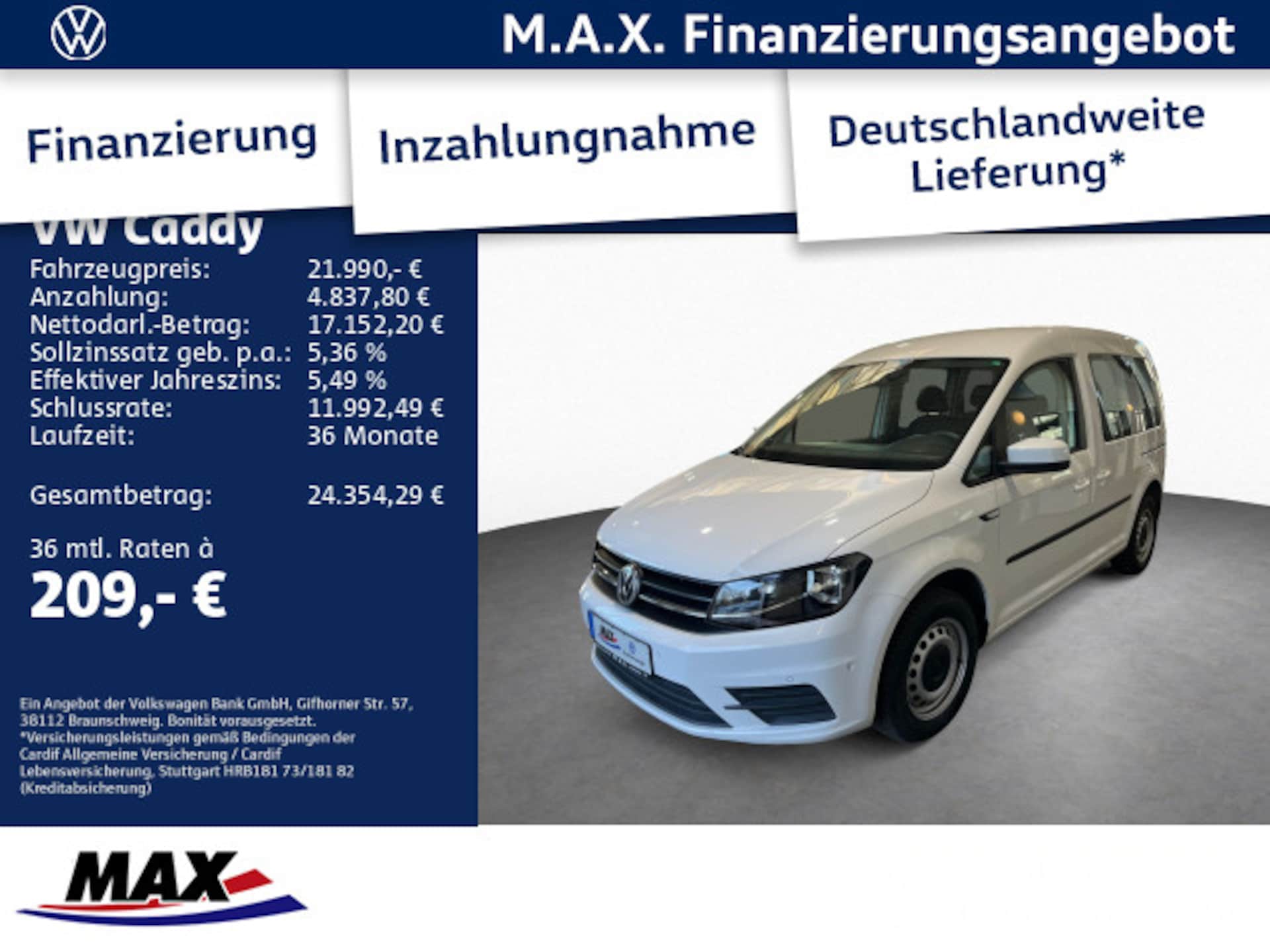 Volkswagen Caddy Trendline