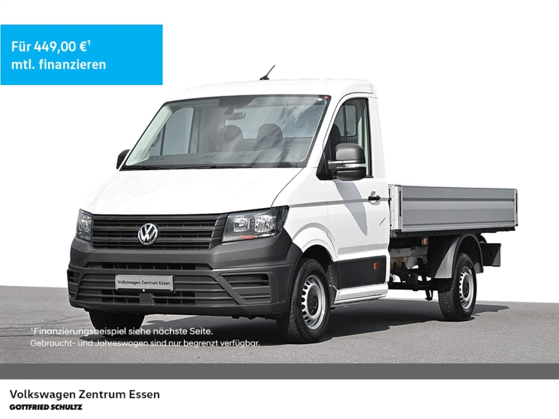 Volkswagen Crafter Einzelkabine mittlerer Radstand