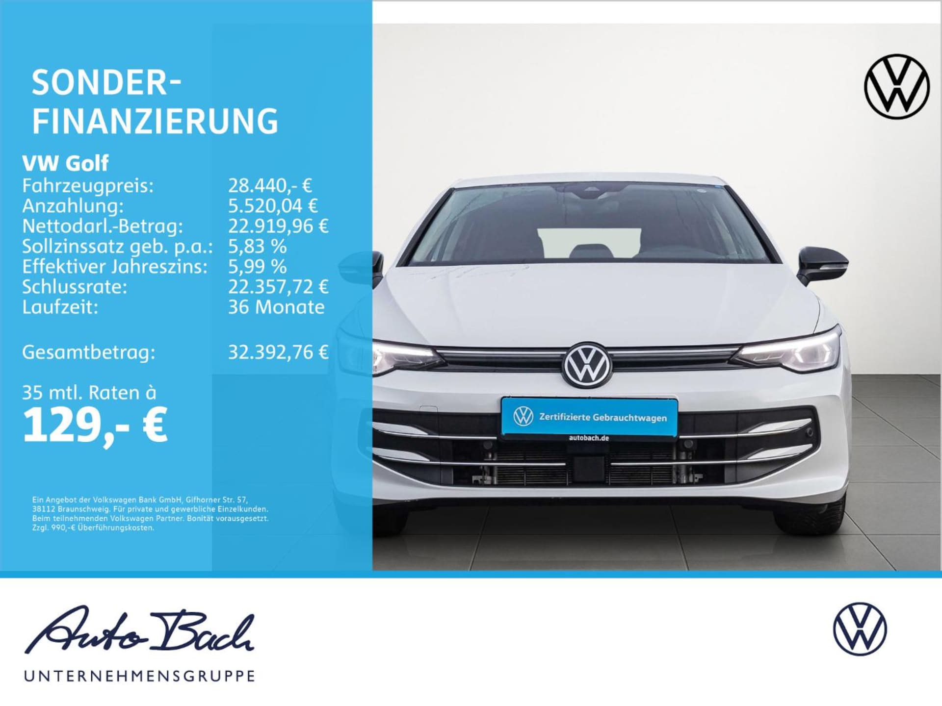 Volkswagen Golf Goal