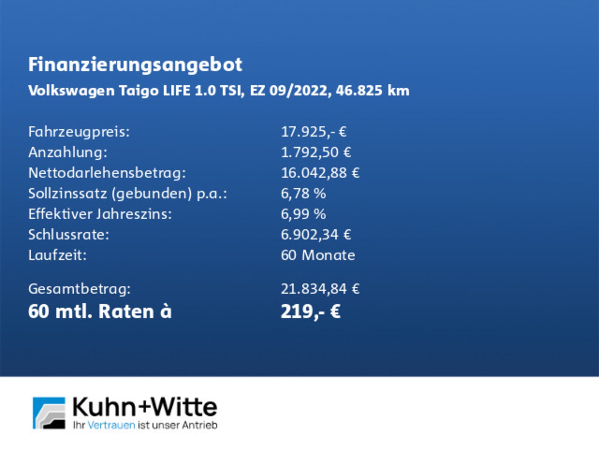 Volkswagen Taigo Life