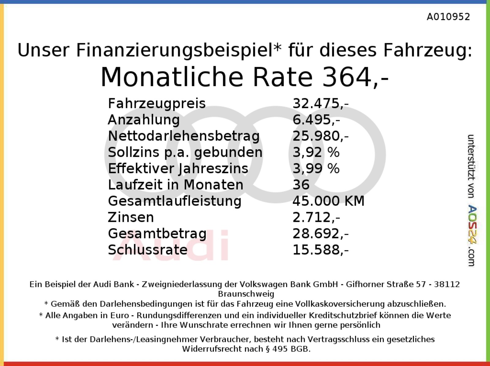 Audi A3 Sportback – Bild 5