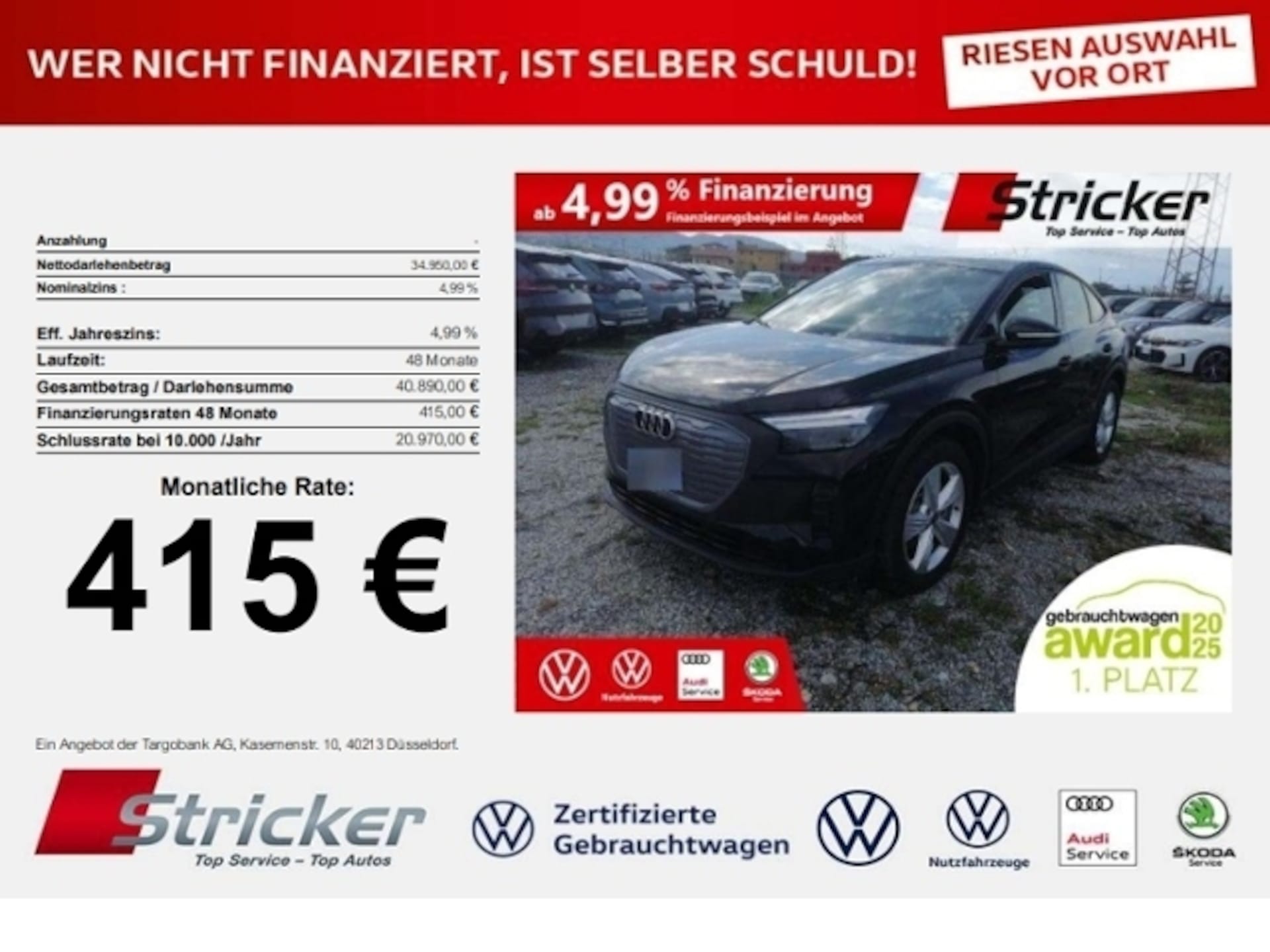 Audi Q4 Sportback e-tron
